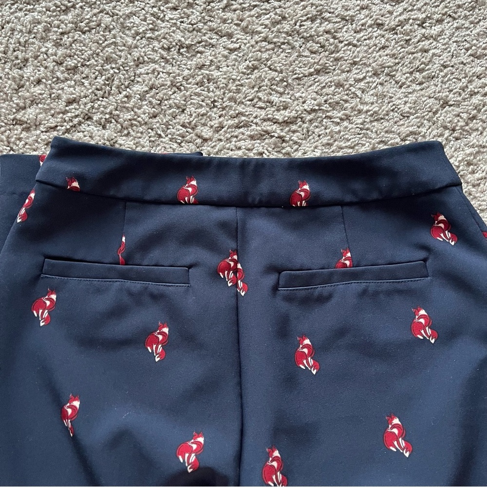 NWOT Women's Kate Spade Fox Glen Cropped Pant Voyage Blue size 2 - Picture 8 of 10